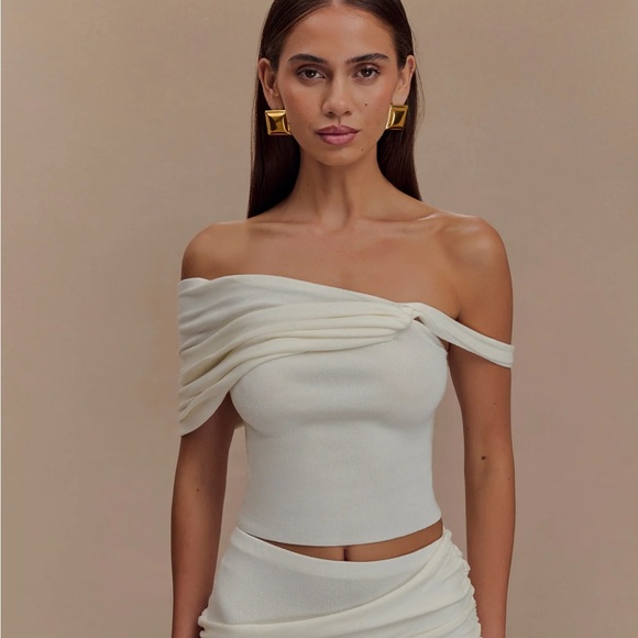 Meshki Tops - Meshki Ivory Irene Top